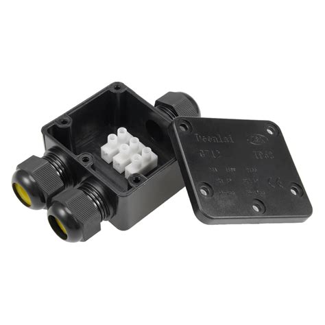 3 cable junction box|3 way waterproof junction box.